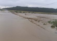 سیل راه ارتباطی چند روستای بیله‌سوار را بست