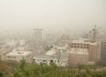 پیش بینی خیزش گرد و خاک در آذربایجان شرقی