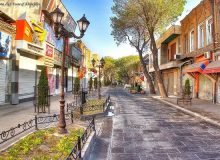 خیابان تربیت قدیم سنگفرش می شود
