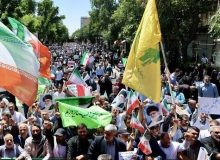 مردم تبریز در راهپیمایی جمعه‌ خشم از آرمان های فلسطین حمایت کردند