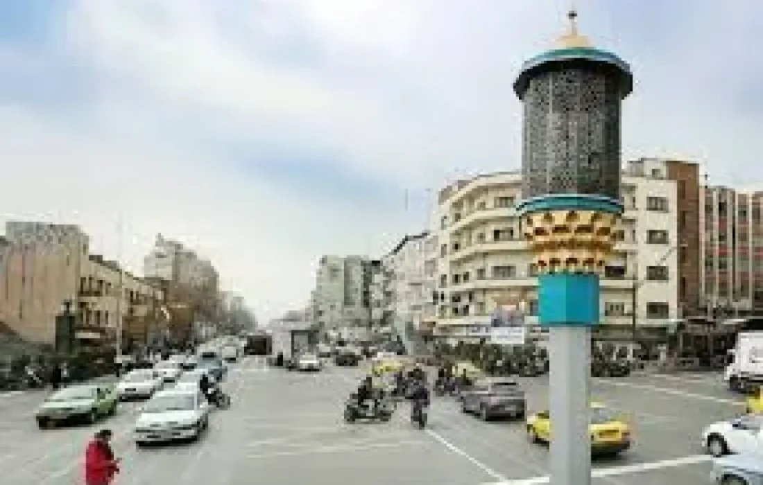 اعلان خطر با بلندگو در شهر تهران