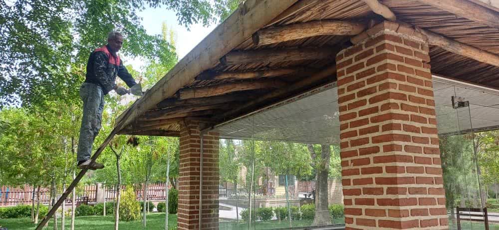 پیشرفت ۵۰ درصدی بازسازی و بهسازی پارک باغشهر تبریز