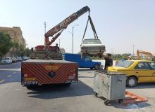 ۷۰ خودروی فرسوده از معابر تبریز جمع‌ آوری شد