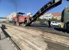 آغاز عملیات نوسازی آسفالت ضلع جنوبی اتوبان پاسداران – میدان فهمیده