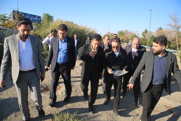 احداث مسیر موقت برای روانسازی ترافیک جنوب غرب تبریز