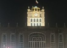 تغییر سیستم نورپردازی عمارت تاریخی ساعت به نورپردازی متمرکز