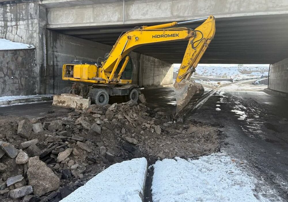 بهسازی کانال سبلان توسط شهرداری منطقه ۲