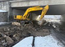 بهسازی کانال سبلان توسط شهرداری منطقه ۲