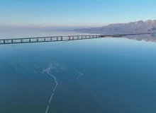 دریاچه ارومیه جان گرفت/ افزایش ۶۸ سانتی‌متری تراز آب