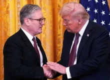 گفت‌وگوی تلفنی نخست‌وزیر انگلیس و ترامپ در خصوص اهمیت بازگشایی تنگه هرمز