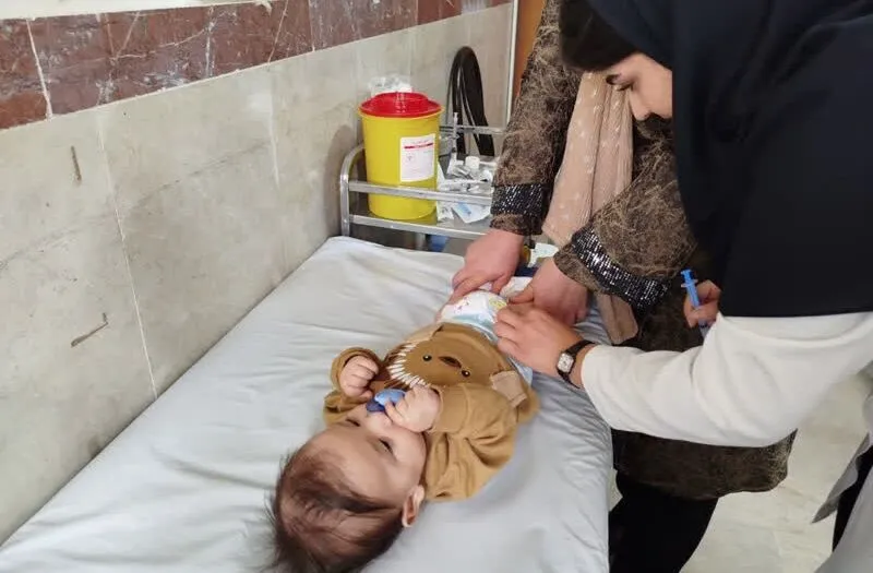 پوشش ۹۵ درصدی واکسیناسیون نوزادان در مراغه