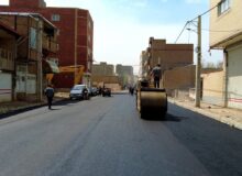 تکمیل آسفالت‌ریزی مسیرگشایی شهید بی‌مثل/بازآفرینی شهری در دل بافت فرسوده تبریز