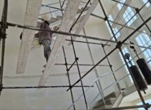 پیشرفت ۹۰ درصدی مرمت عمارت تاریخی ساعت