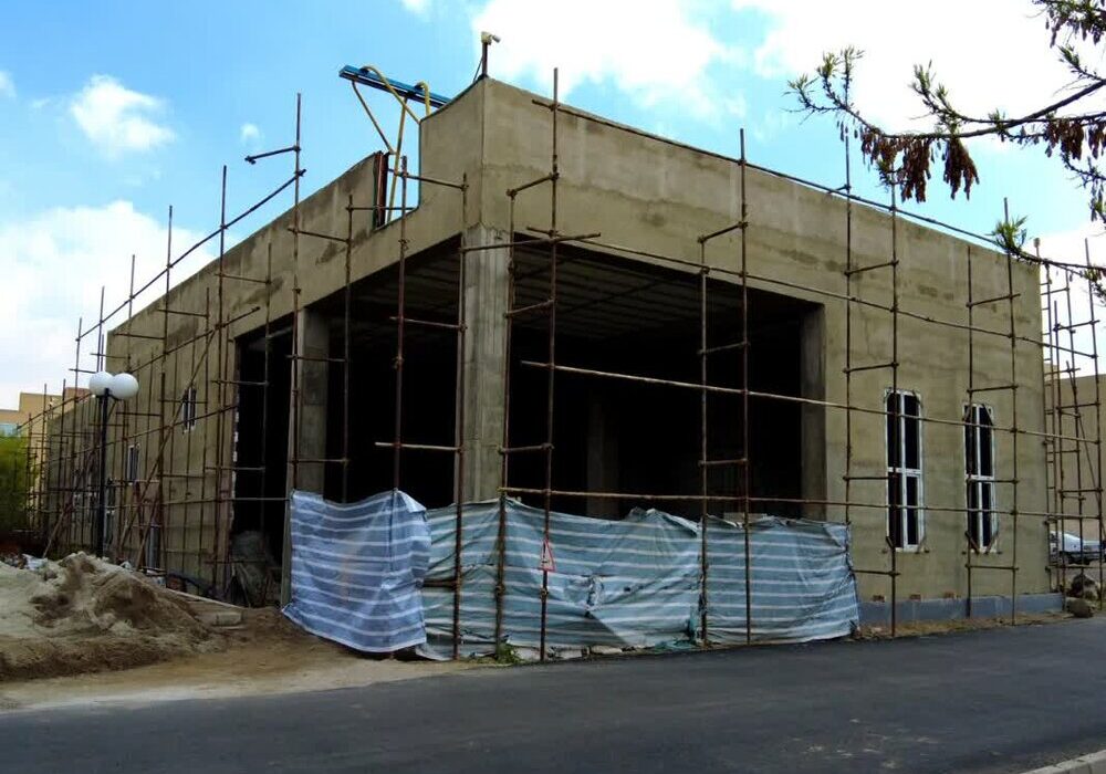 پیشرفت ۷۰ درصدی خانه مادر و کودک پارک حکیم نباتی با آغاز نماکاری