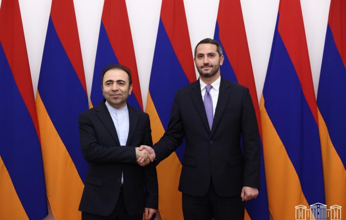 سفیر ایران در ارمنستان با معاون مجلس این کشور دیدار کرد