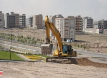 آغاز عملیات خاکبرداری باند شمالی بزرگترین پل قوسی شمال‌غرب کشور