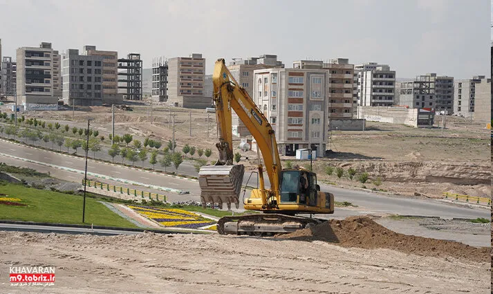 آغاز عملیات خاکبرداری باند شمالی بزرگترین پل قوسی شمال‌غرب کشور