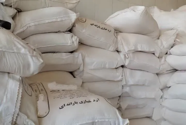 ۲۰ تن آرد قاچاق در آذرشهر کشف و ضبط شد