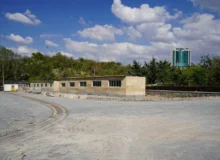 ادامه نماکاری غرفه‌های دائمی در میدان ائل گلی