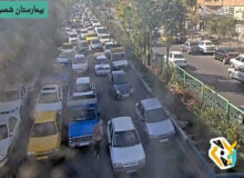یک پارک دوبل، تردد ۱۵۰۰ خودرو را مختل می‌کند