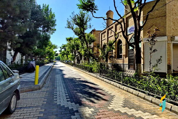 سنگفرش بالا تربیت (تربیت غربی) تکمیل و به بهره برداری رسید