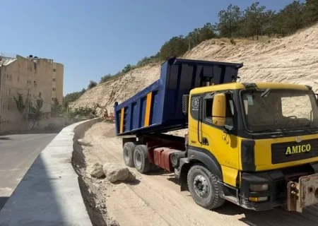 اجرای خاکبرداری محل انبوهکاری کوی قدوسی